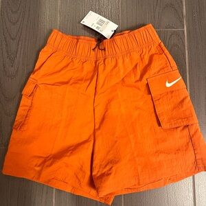 Nike Orange Cargo Shorts